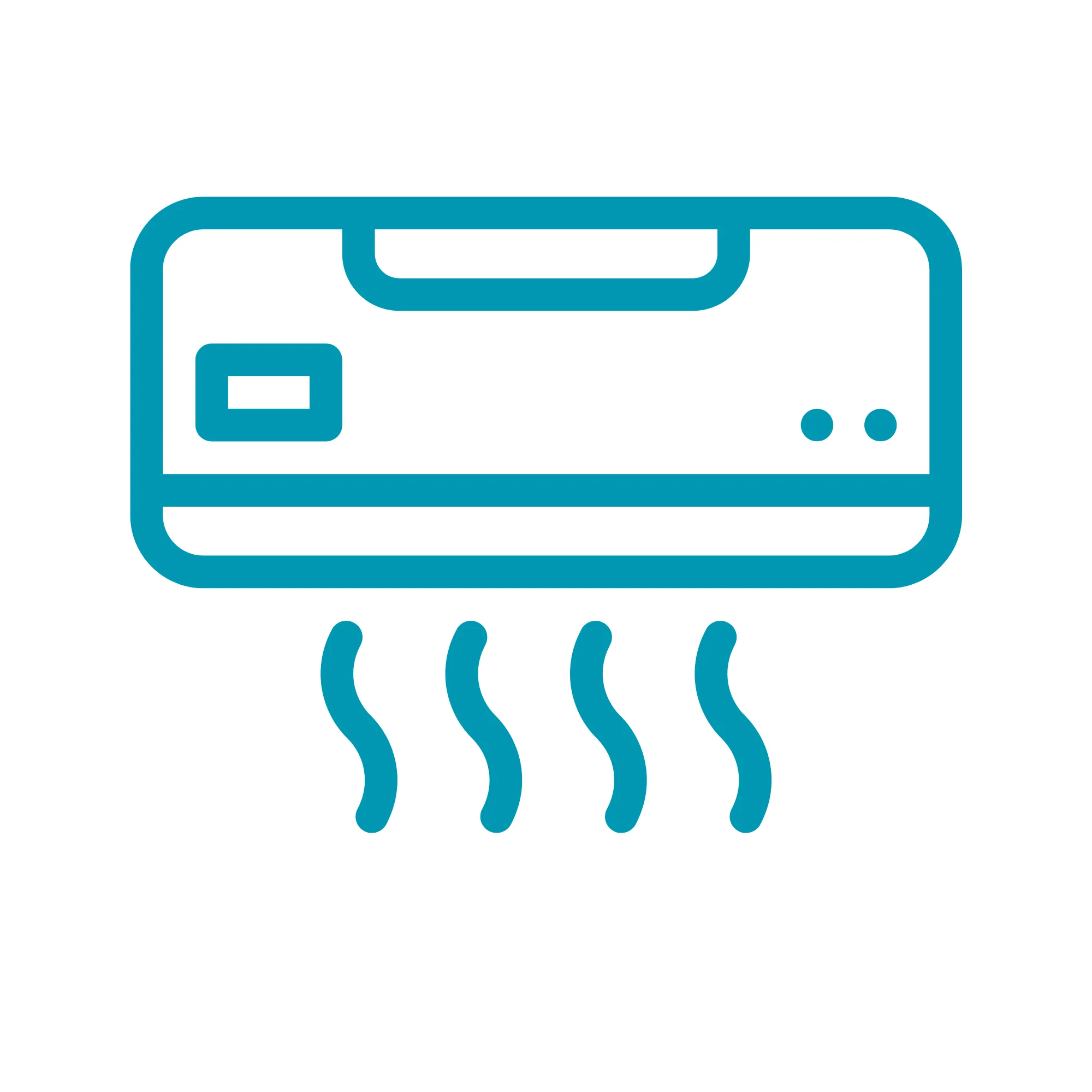 Icono aire acondicionado